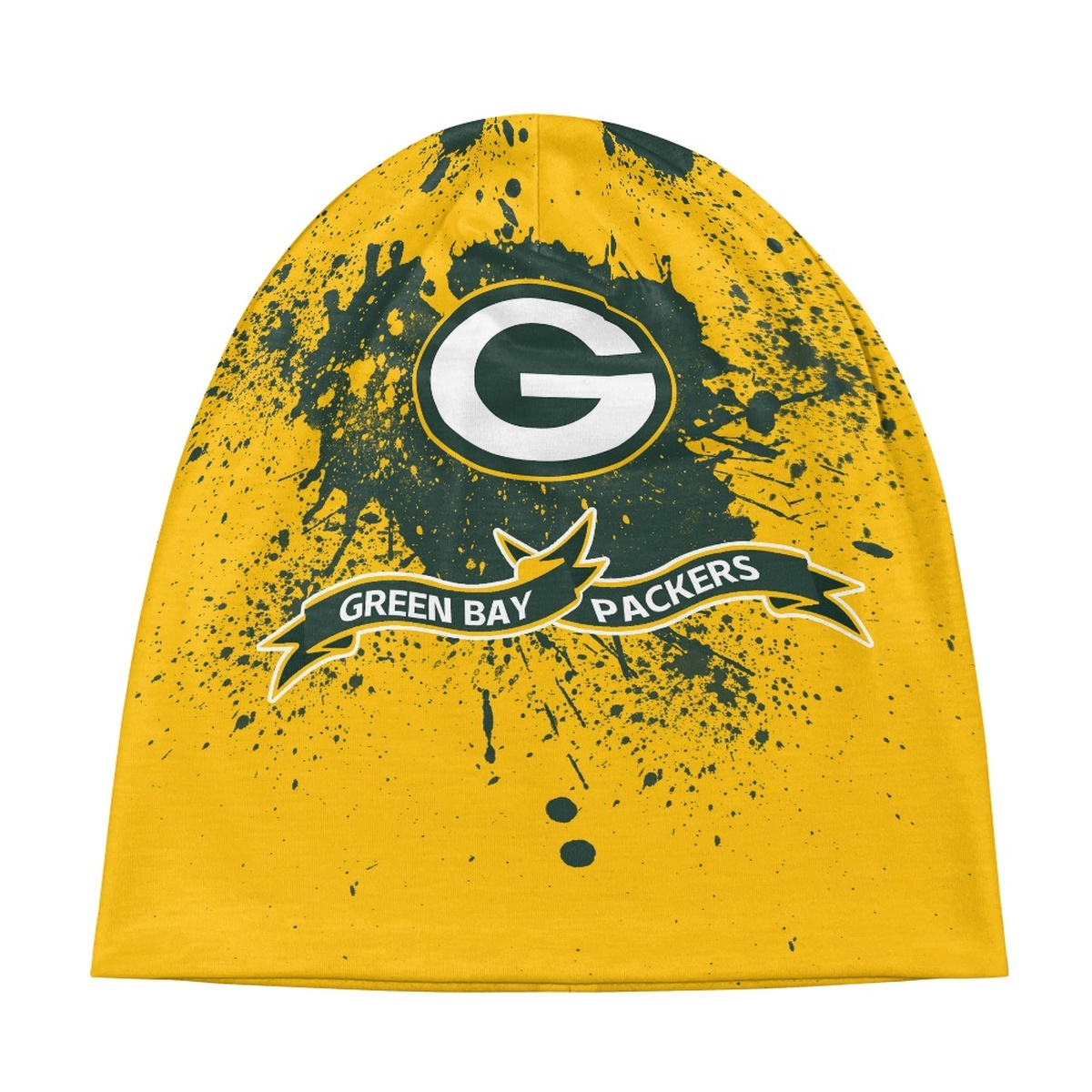 Green Bay Packers Baggy Skull Hats 0141