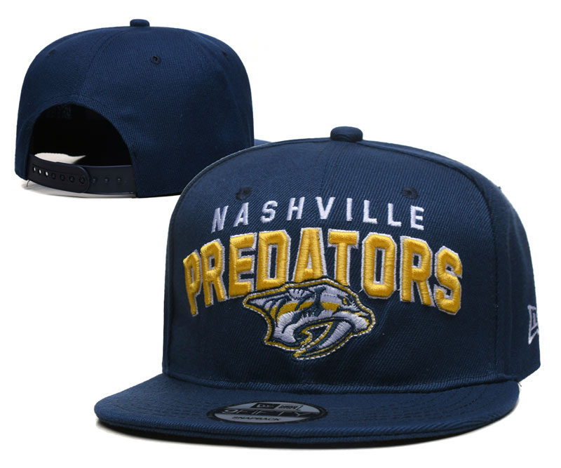 Nashville Predators Stitched Snapback Hats 001