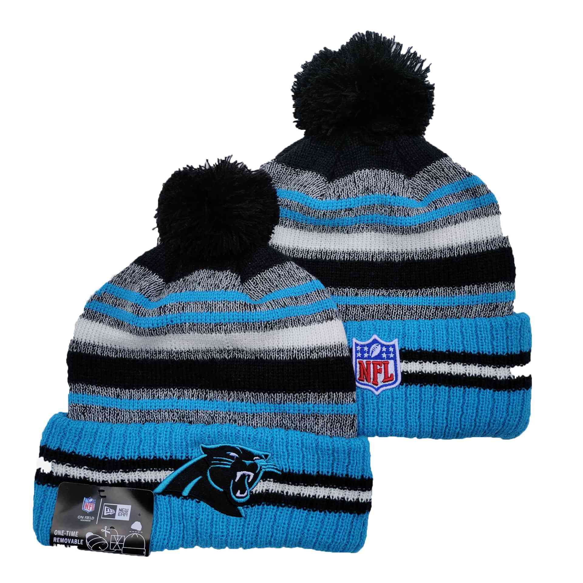 Carolina Panthers Knit Hats 035