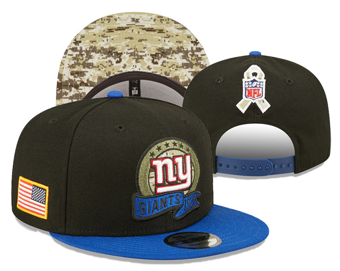 New York Giants Salute To Service Stitched Snapback Hats 092