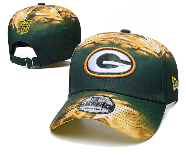 Green Bay Packers Stitched Snapback Hats 003
