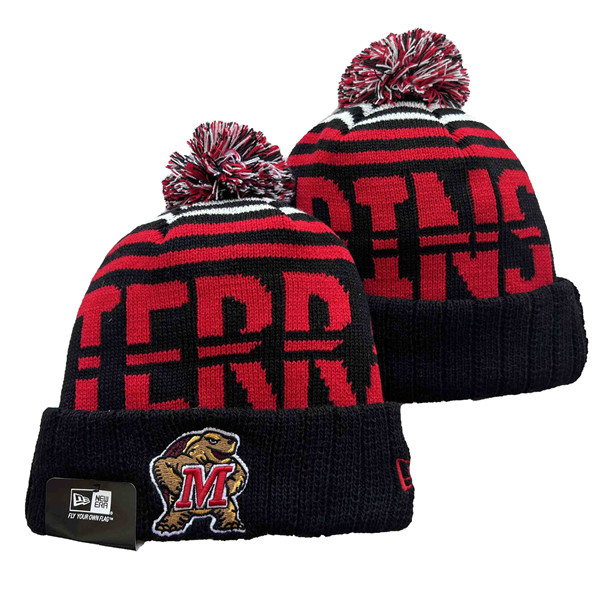 Maryland Terrapins Knit Hats 001