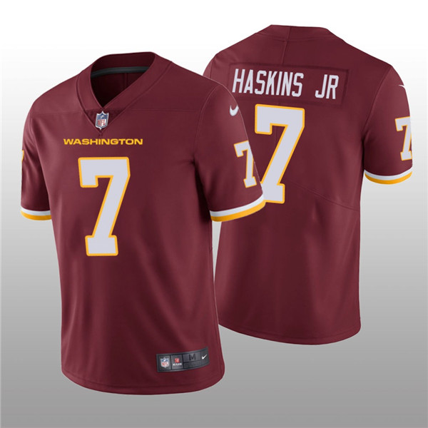 Men's Washington Football Team #7 Dwayne Haskins Jr. Red NFLVapor Untouchable Limited Stitched Jersey