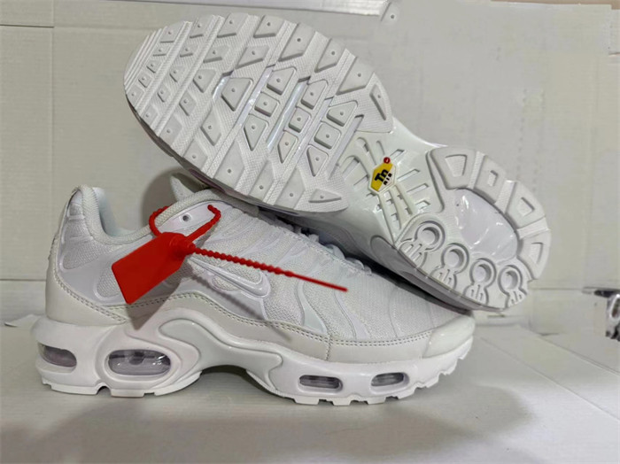 Men's Hot sale Running weapon Air Max TN White Shoes 033