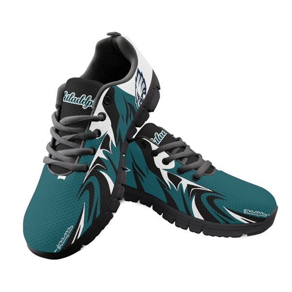 Women's Philadelphia Eagles AQ Running Shoes 005 Women's Philadelphia Eagles AQ Running Shoes 005