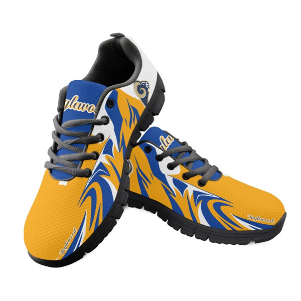 Women's Los Angeles Rams AQ Running Shoes 005 Women's Los Angeles Rams AQ Running Shoes 005