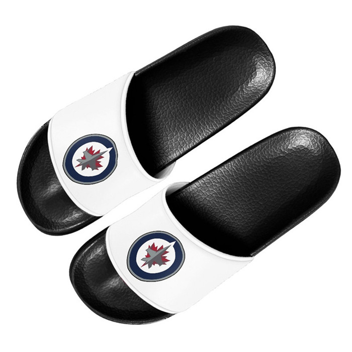 Men's Winnipeg Jets Flip Flops 002