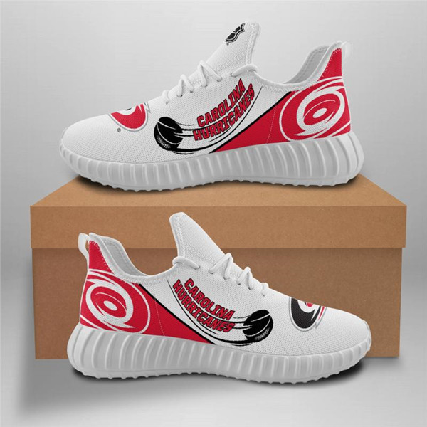 Women's Carolina Hurricanes Mesh Knit Sneakers/Shoes 002