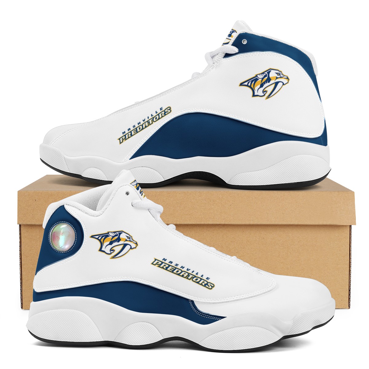 Women's Nashville Predators Limited Edition JD13 Sneakers 001