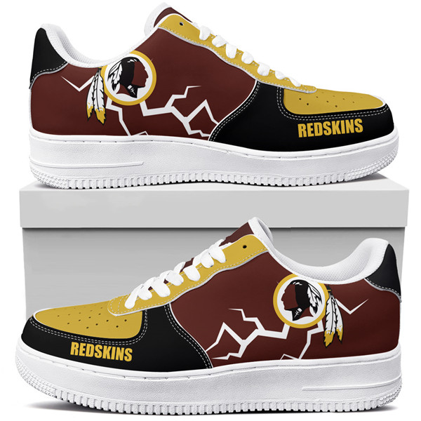 Men's Washington Football Team Air Force 1 Sneakers 001 Men's Washington Football Team Air Force 1 Sneakers 001