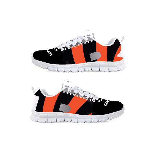 Men's Cincinnati Bengals Lightweight Running Shoes 005
