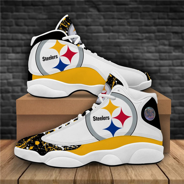 Men's Pittsburgh Steelers Limited Edition JD13 Sneakers 002