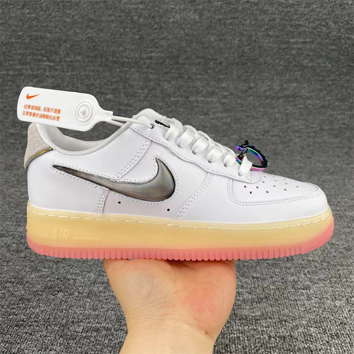 Women's Air Force 1 White Shoes Top 0274