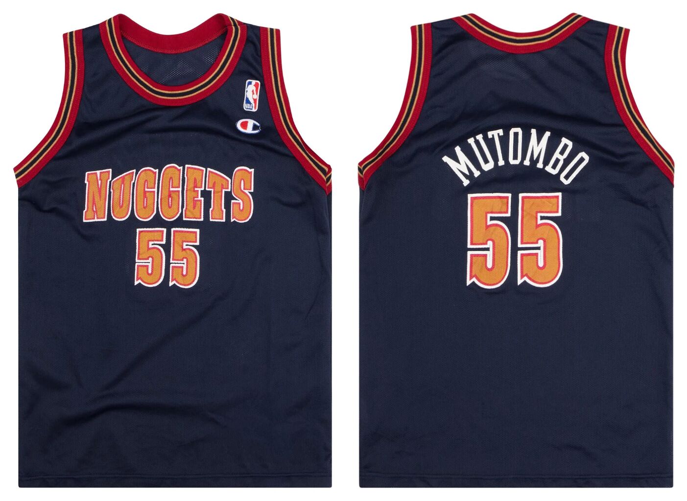 Men's Denver Nuggets Active Player Custom Navy Stitched Basketball Jersey