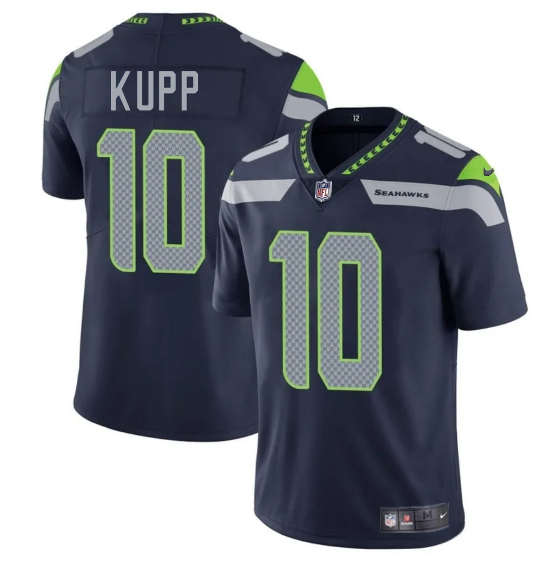 Youth Seattle Seahawks #10 Cooper Kupp Navy 2025 Vapor Limited Stitched Football Jersey Youth Seattle Seahawks #10 Cooper Kupp Navy 2025 Vapor Limited Stitched Football Jersey