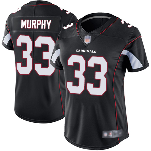 Nike Cardinals #33 Byron Murphy Black Alternate Women's Stitched NFL Vapor Untouchable Limited Jersey Nike Cardinals #33 Byron Murphy Black Alternate Women's Stitched NFL Vapor Untouchable Limited Jersey