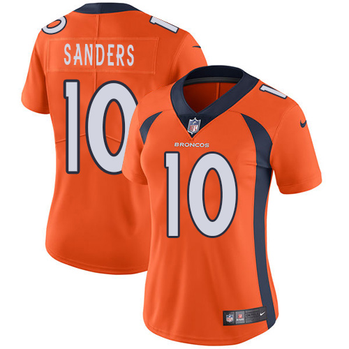 Nike Broncos #10 Emmanuel Sanders Orange Team Color Women's Stitched NFL Vapor Untouchable Limited Jersey Nike Broncos #10 Emmanuel Sanders Orange Team Color Women's Stitched NFL Vapor Untouchable Limited Jersey