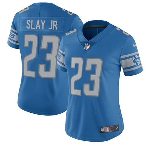 Nike Lions #23 Darius Slay Jr Light Blue Team Color Women's Stitched NFL Vapor Untouchable Limited Jersey Nike Lions #23 Darius Slay Jr Light Blue Team Color Women's Stitched NFL Vapor Untouchable Limited Jersey