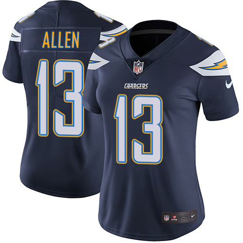 Nike Chargers #13 Keenan Allen Navy Blue Team Color Women's Stitched NFL Vapor Untouchable Limited Jersey