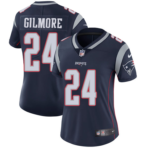 Nike Patriots #24 Stephon Gilmore Navy Blue Team Color Women's Stitched NFL Vapor Untouchable Limited Jersey Nike Patriots #24 Stephon Gilmore Navy Blue Team Color Women's Stitched NFL Vapor Untouchable Limited Jersey