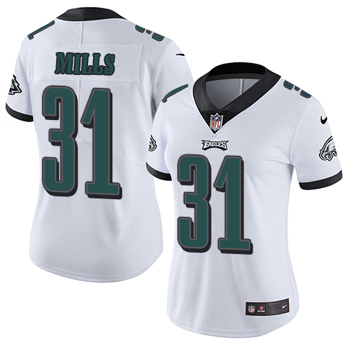 Nike Eagles #31 Jalen Mills White Women's Stitched NFL Vapor Untouchable Limited Jersey Nike Eagles #31 Jalen Mills White Women's Stitched NFL Vapor Untouchable Limited Jersey