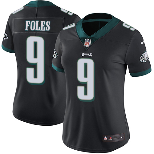 Nike Eagles #9 Nick Foles Black Alternate Women's Stitched NFL Vapor Untouchable Limited Jersey Nike Eagles #9 Nick Foles Black Alternate Women's Stitched NFL Vapor Untouchable Limited Jersey