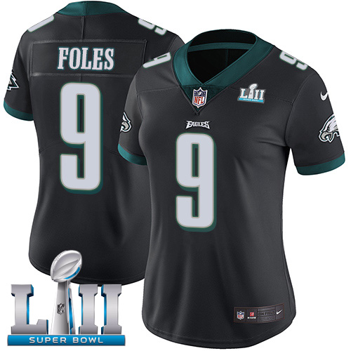 Nike Eagles #9 Nick Foles Black Alternate Super Bowl LII Women's Stitched NFL Vapor Untouchable Limited Jersey Nike Eagles #9 Nick Foles Black Alternate Super Bowl LII Women's Stitched NFL Vapor Untouchable Limited Jersey