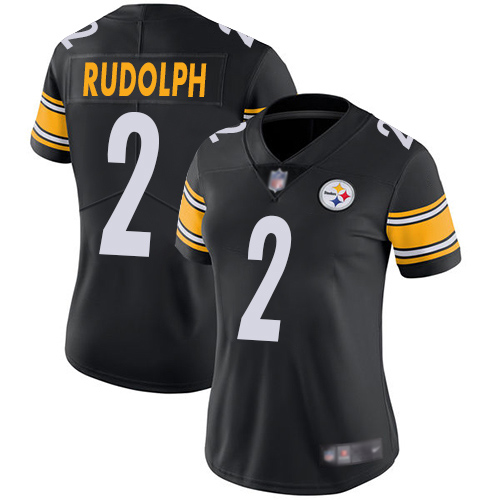 Nike Steelers #2 Mason Rudolph Black Team Color Women's Stitched NFL Vapor Untouchable Limited Jersey Nike Steelers #2 Mason Rudolph Black Team Color Women's Stitched NFL Vapor Untouchable Limited Jersey