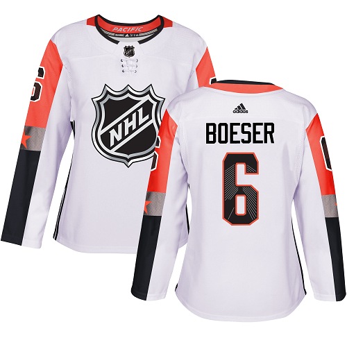Adidas Canucks #6 Brock Boeser White 2018 All-Star Pacific Division Authentic Women's Stitched NHL Jersey Adidas Canucks #6 Brock Boeser White 2018 All-Star Pacific Division Authentic Women's Stitched NHL Jersey