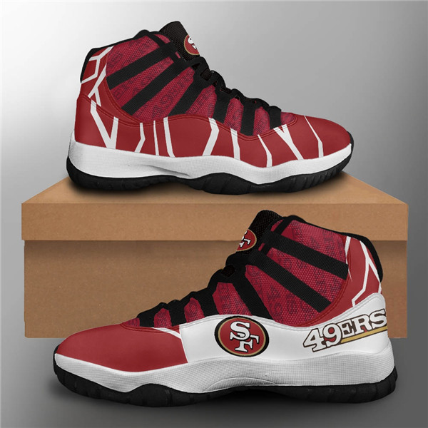 Women's San Francisco 49ers Air Jordan 11 Sneakers 3001