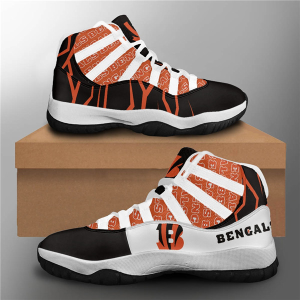 Men's Cincinnati Bengals Air Jordan 11 Sneakers 2002