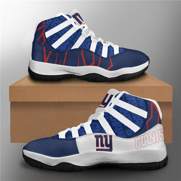 Men's New York Giants Air Jordan 11 Sneakers 2002
