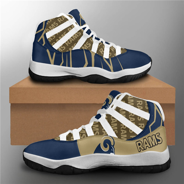 Men's Los Angeles Rams Air Jordan 11 Sneakers 2002