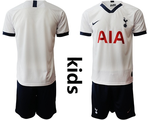 Tottenham Hotspur Blank Home Kid Soccer Club Jersey