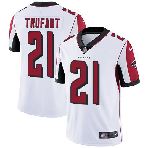 Nike Falcons #21 Desmond Trufant White Youth Stitched NFL Vapor Untouchable Limited Jersey