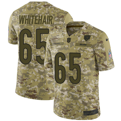 Nike Bears #65 Cody Whitehair Camo Youth Stitched NFL Limited 2018 Salute to Service Jersey Nike Bears #65 Cody Whitehair Camo Youth Stitched NFL Limited 2018 Salute to Service Jersey