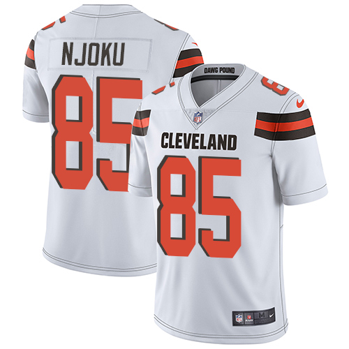 Nike Browns #85 David Njoku White Youth Stitched NFL Vapor Untouchable Limited Jersey