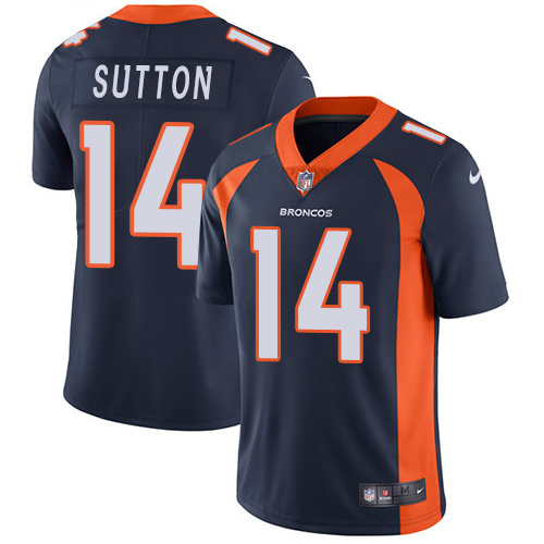 Nike Broncos #14 Courtland Sutton Blue Alternate Youth Stitched NFL Vapor Untouchable Limited Jersey