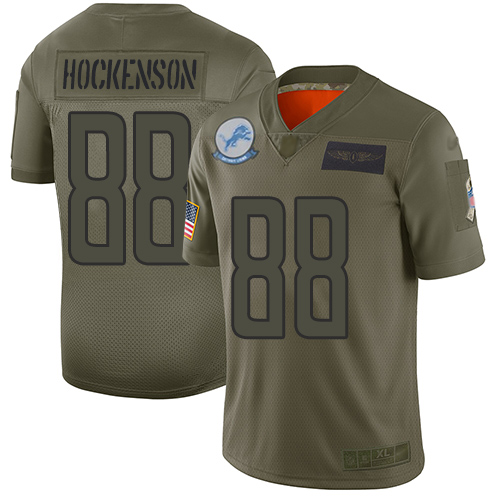 Nike Lions #88 T.J. Hockenson Camo Youth Stitched NFL Limited 2019 Salute to Service Jersey Nike Lions #88 T.J. Hockenson Camo Youth Stitched NFL Limited 2019 Salute to Service Jersey