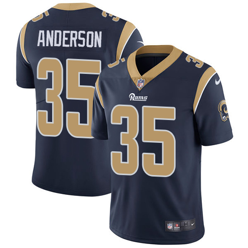 Nike Rams #35 C.J. Anderson Navy Blue Team Color Youth Stitched NFL Vapor Untouchable Limited Jersey Nike Rams #35 C.J. Anderson Navy Blue Team Color Youth Stitched NFL Vapor Untouchable Limited Jersey