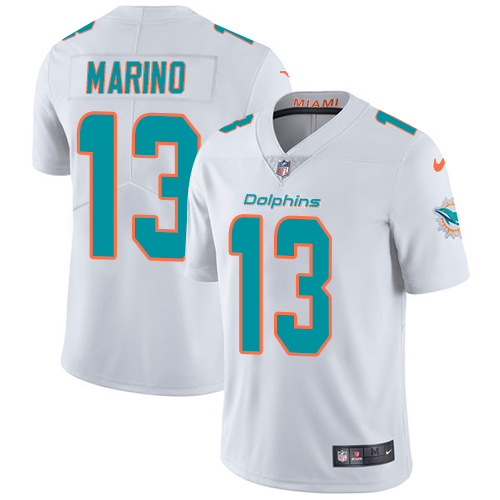 Nike Dolphins #13 Dan Marino White Youth Stitched NFL Vapor Untouchable Limited Jersey