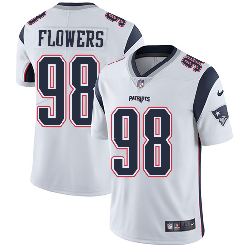 Nike Patriots #98 Trey Flowers White Youth Stitched NFL Vapor Untouchable Limited Jersey Nike Patriots #98 Trey Flowers White Youth Stitched NFL Vapor Untouchable Limited Jersey