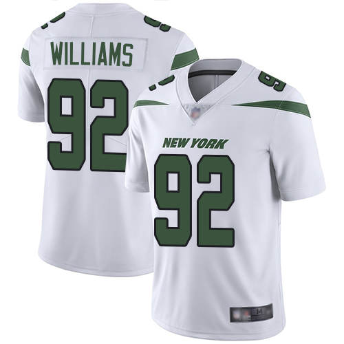 Nike Jets #92 Leonard Williams White Youth Stitched NFL Vapor Untouchable Limited Jersey