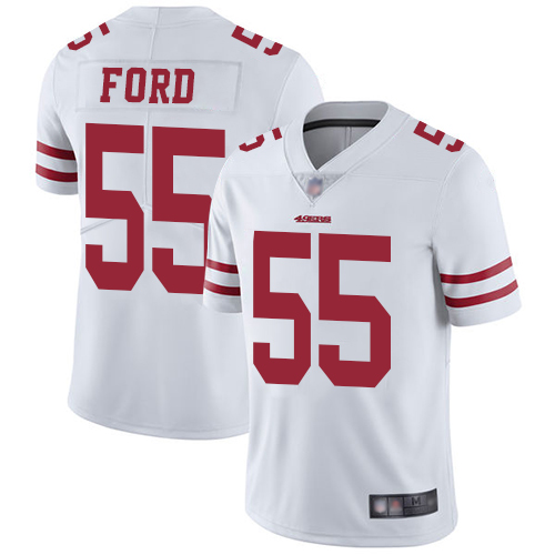 Nike 49ers #55 Dee Ford White Youth Stitched NFL Vapor Untouchable Limited Jersey