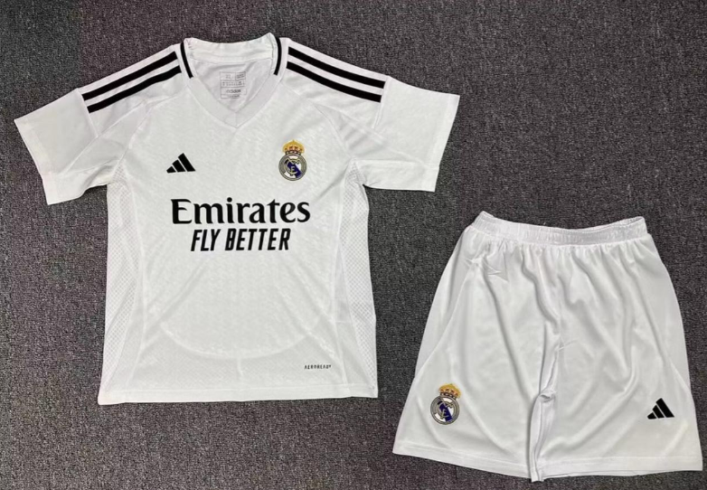 Real Madrid Kid White Soccer Club Jersey