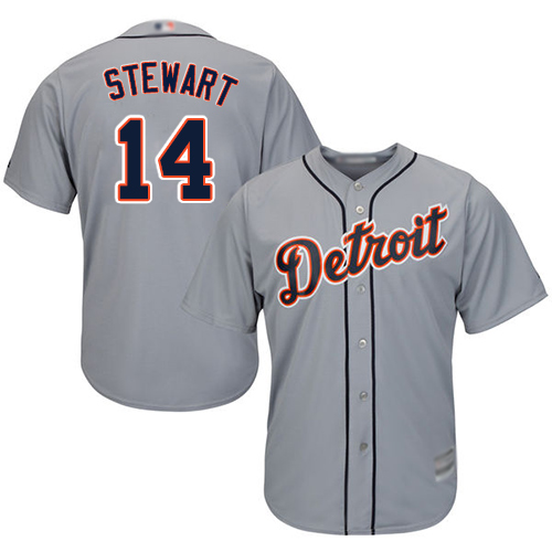 Tigers #14 Christin Stewart Grey Cool Base Stitched Youth MLB Jersey Tigers #14 Christin Stewart Grey Cool Base Stitched Youth MLB Jersey