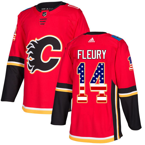 Adidas Flames #14 Theoren Fleury Red Home Authentic USA Flag Stitched Youth NHL Jersey Adidas Flames #14 Theoren Fleury Red Home Authentic USA Flag Stitched Youth NHL Jersey