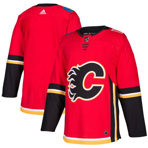 Adidas Flames Blank Red Home Authentic Stitched Youth NHL Jersey Adidas Flames Blank Red Home Authentic Stitched Youth NHL Jersey
