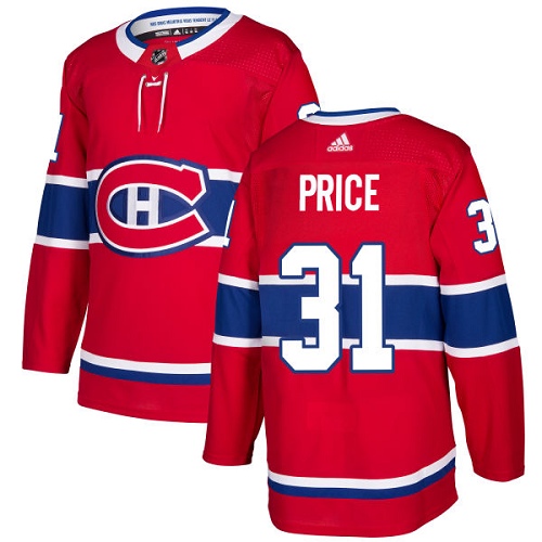 Adidas Canadiens #31 Carey Price Red Home Authentic Stitched Youth NHL Jersey Adidas Canadiens #31 Carey Price Red Home Authentic Stitched Youth NHL Jersey