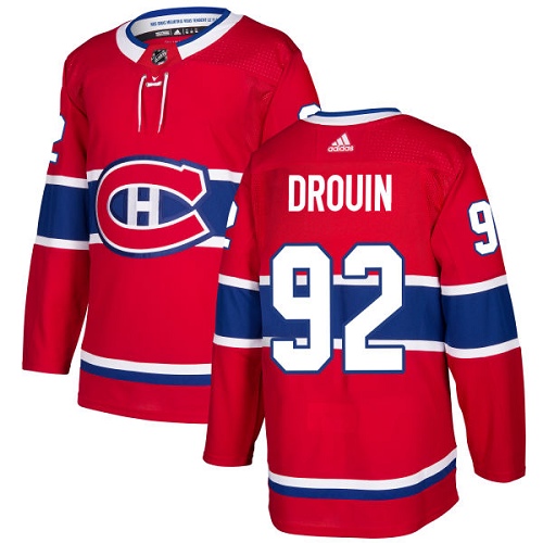 Adidas Canadiens #92 Jonathan Drouin Red Home Authentic Stitched Youth NHL Jersey Adidas Canadiens #92 Jonathan Drouin Red Home Authentic Stitched Youth NHL Jersey